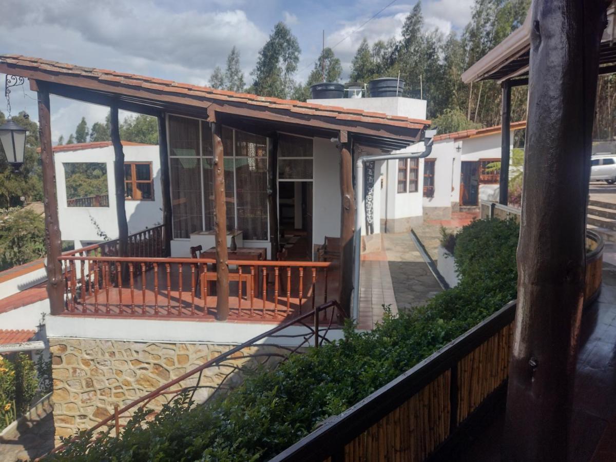 San Benito Hotel Tibasosa Eksteriør billede